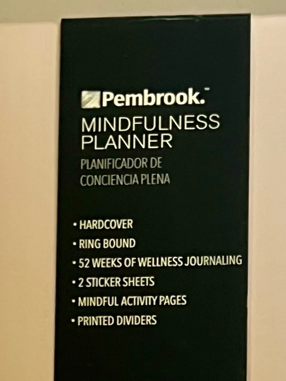 🆕 Pembrook Mindfulness Wellness Planner 52 Week Self Care Journal NWT